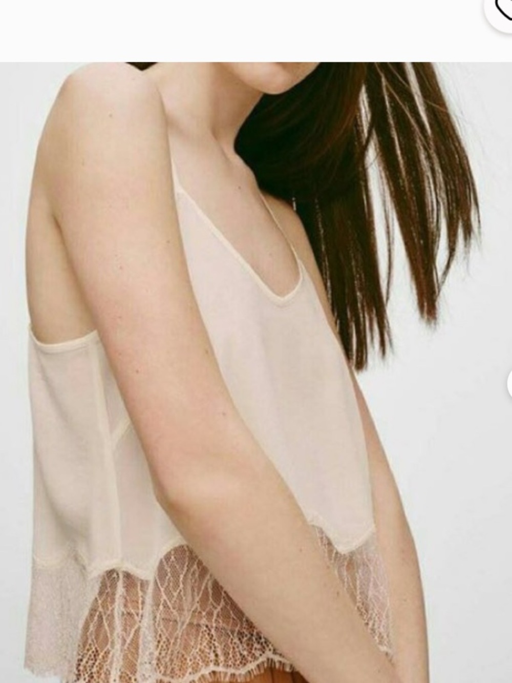 Aritzia Wilfred Chimere Camisole 100% Silk Size s - Picture 2 of 7